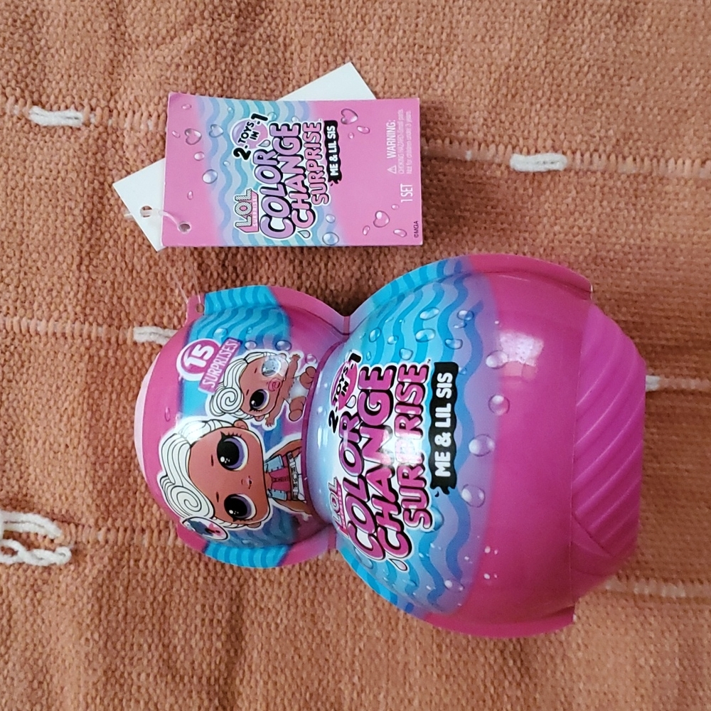 ❄️LOL Color Changing Surprise Me& Lil Sis NWT
